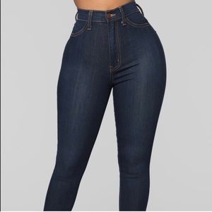 Classic High Waist Skinny Jeans